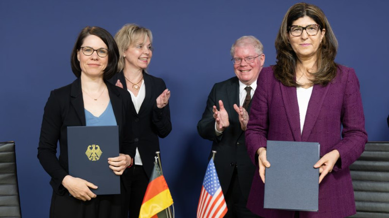 The United States and Germany Sign Joint Statement to Enhance Cooperation in Quantum