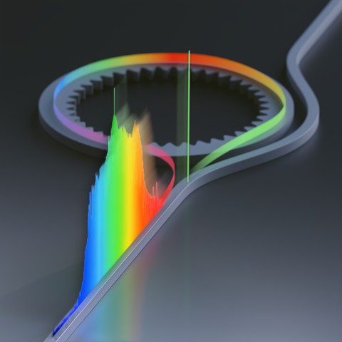 With Some Bumps, NIST Scientists Devise a Novel Way to Extend the Wavelength Range of Microcombs