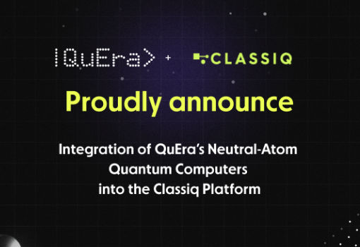 Classiq and QuEra Announce Integration of Neutral-Atom Quantum Computers into Classiq Platform