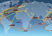 Vehicles Routed With Efficient Use of Qubits