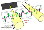 Illuminating Quantum Magnets: Light Unveils Magnetic Domains