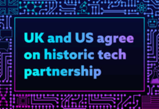 US-UK Pact Will Boost Advances in Drug Discovery, Create Tens of Thousands of Jobs and Transform Lives