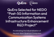 QuEra Selected for NEDO “Post-5G Information and Communication Systems Infrastructure Enhancement R&D Project”