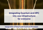 Inauguration of Jade and Ruby Quantum Processors: Milestone Towards a Hybrid High-Performance Computing and Quantum Simulator Infrastructure for Europe