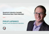 Quantum Industry Canada Welcomes Philip Lafrance as Manager, Sector Development & Operations