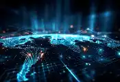 Secure Data Exchange With Quantum Encryption Across Domains