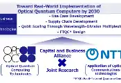 OptQC and NTT Sign New Capital and Business Alliance Agreement Toward the Practical Application of Optical Quantum Computers